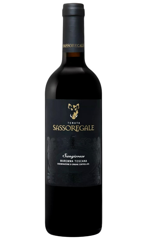 Wine Tenuta Sassoregale Sangiovese Maremma Toscana 2019