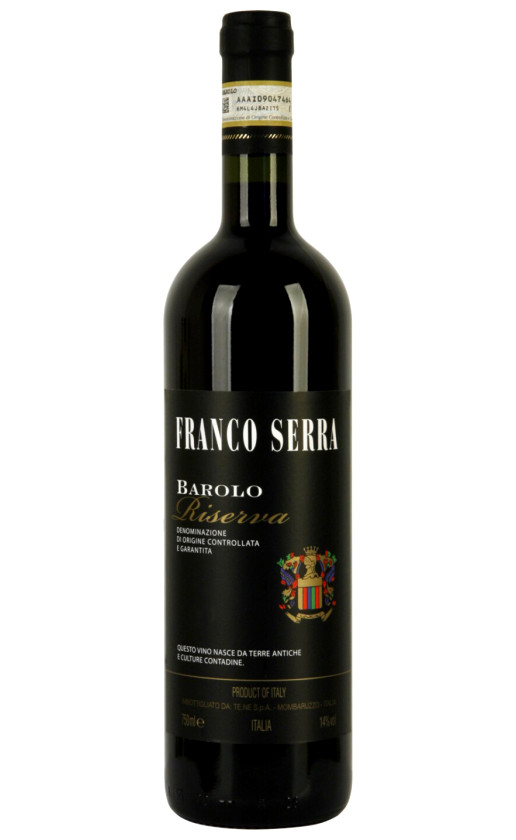 Wine Tenute Neirano Franco Serra Barolo Riserva 2008