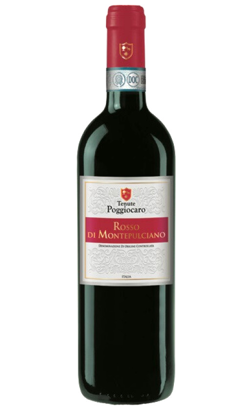 Wine Tenute Poggiocaro Rosso Di Montepulciano 2016