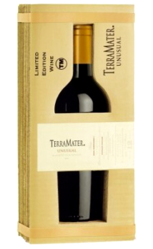Wine Terramater Unusual Mighty Zinfandel 2008 Gift Box