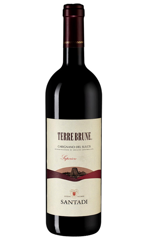Вино Terre Brune Carignano del Sulcis Superiore 2016