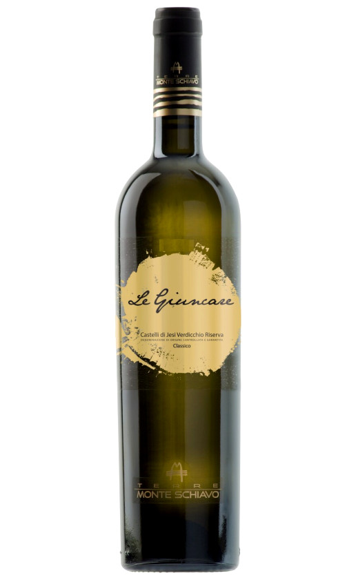 Wine Terre Monte Schiavo Le Giuncare Verdicchio Dei Castelli Di Jesi Riserva Classico 2015