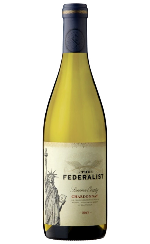 Вино The Federalist Chardonnay 2017