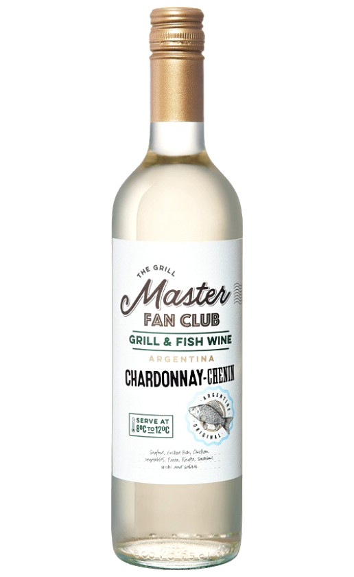 Wine The Grill Master Fan Club Chardonnay Chenin