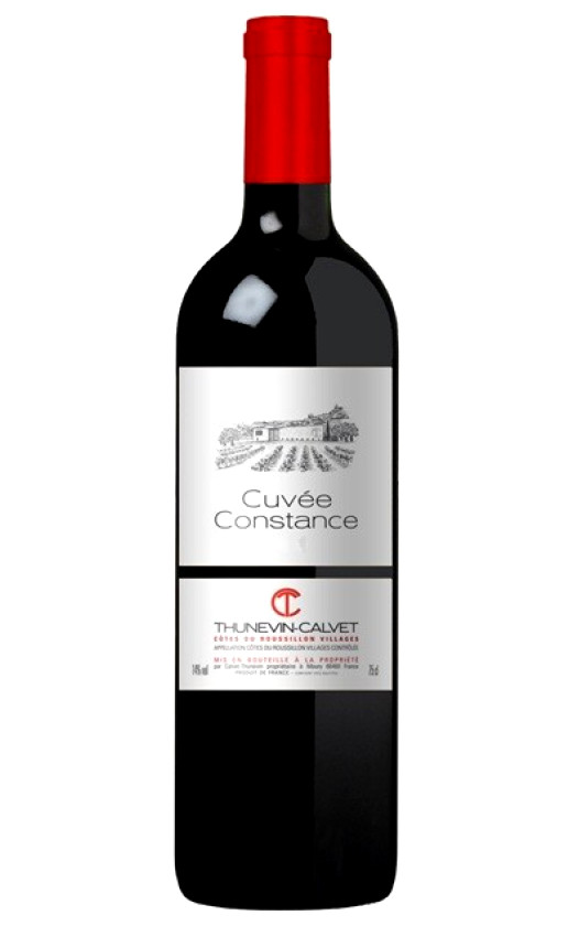 Wine Thunevin Calvet Cuvee Constance Cotes Du Roussillon Villages