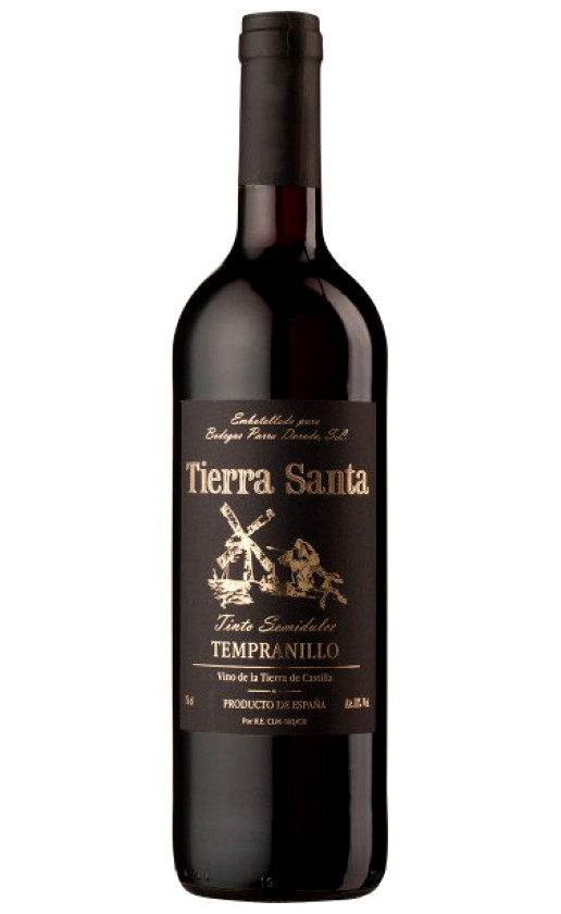 Wine Tierra Santa Tempranillo Tinto Semidulce