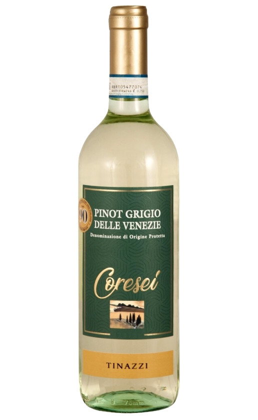 Wine Tinazzi Coresei Pinot Grigio Delle Venezie 2019