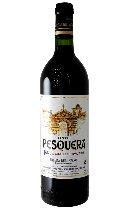 Вино Tinto Pesquera Janus Gran Reserva Ribera del Duero 2003