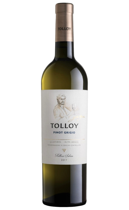 Вино Tolloy Pinot Grigio Alto Adige 2017