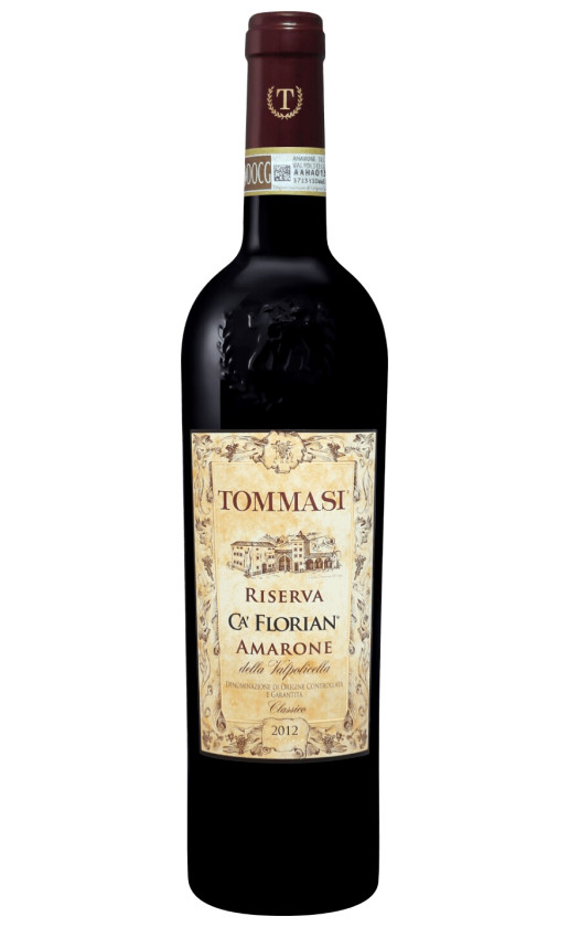 Вино Tommasi Ca' Florian Riserva Amarone della Valpolicella Classico 2012