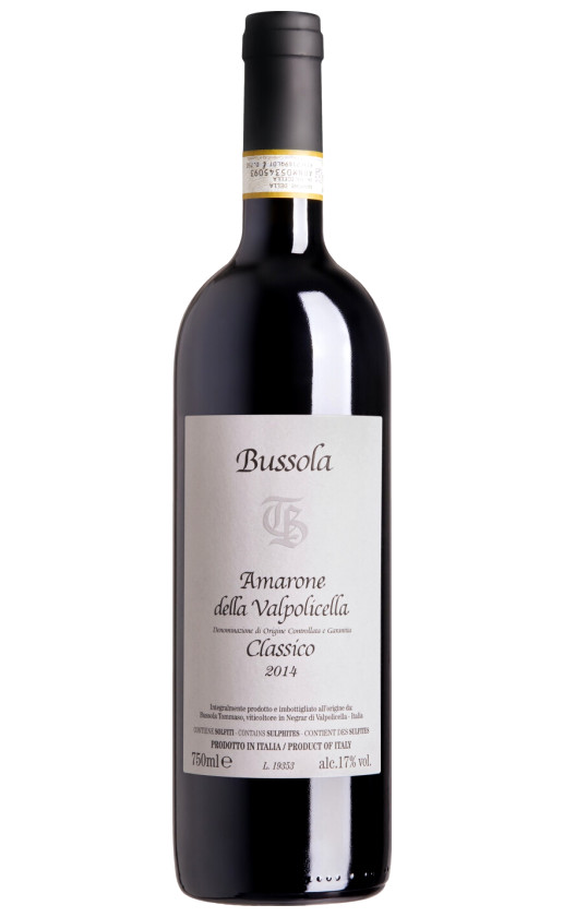 Wine Tommaso Bussola Amarone Della Valpolicella Classico 2014