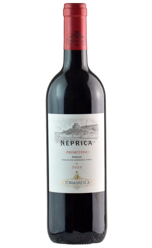 Вино Tormaresca Neprica Primitivo Puglia 2020
