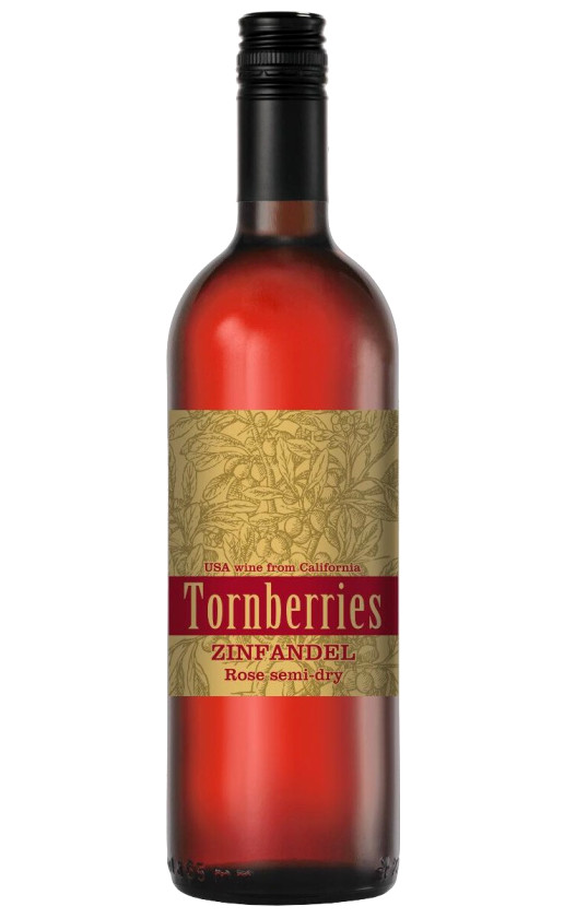 Wine Tornberries Zinfandel Rose 2019