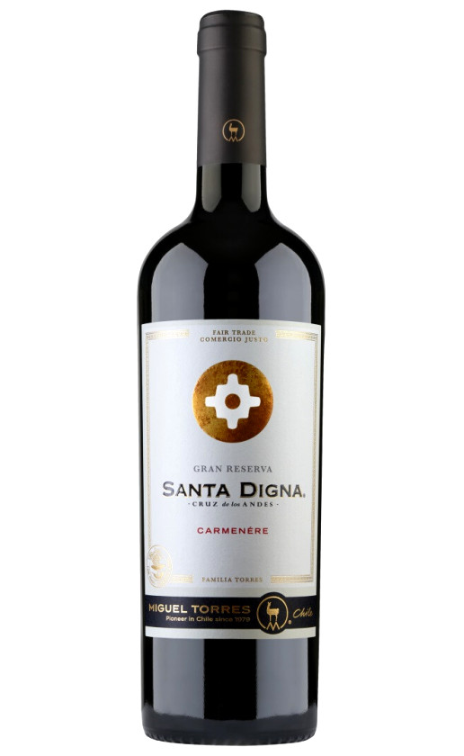 Вино Torres Santa Digna Gran Reserva Carmenere 2019