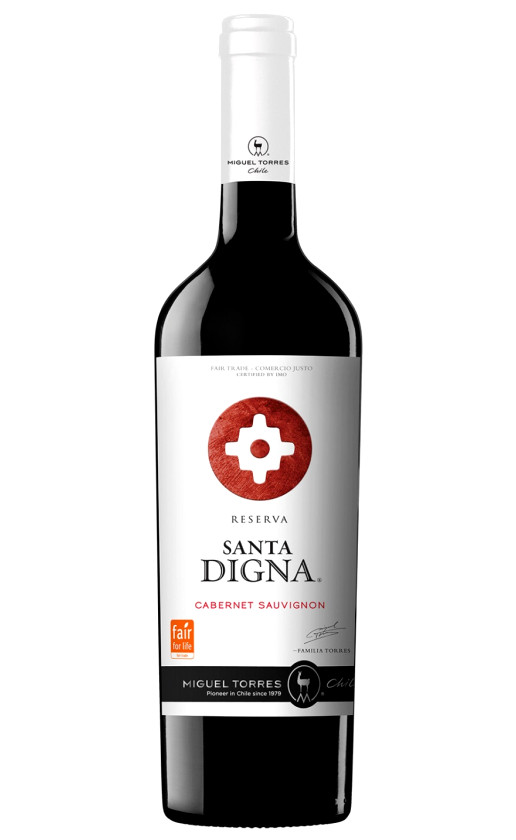 Wine Torres Santa Digna Reserva Cabernet Sauvignon 2016