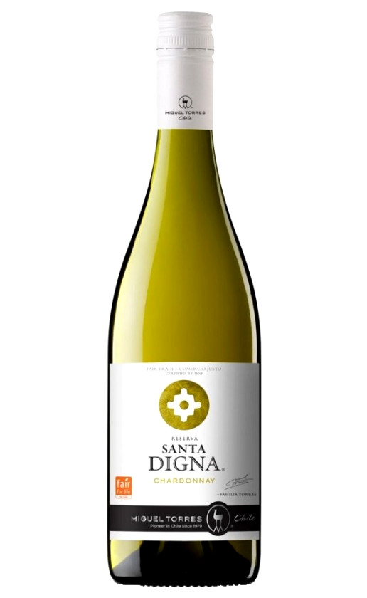 Wine Torres Santa Digna Reserva Chardonnay 2018