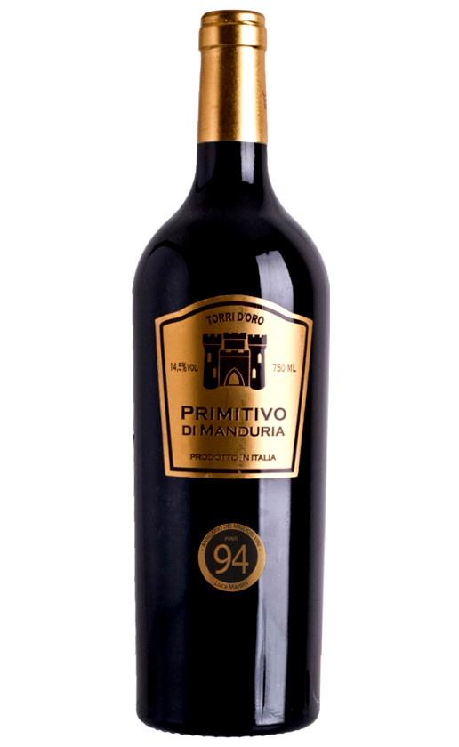 Вино Torri d'Oro Primitivo di Manduria 2017