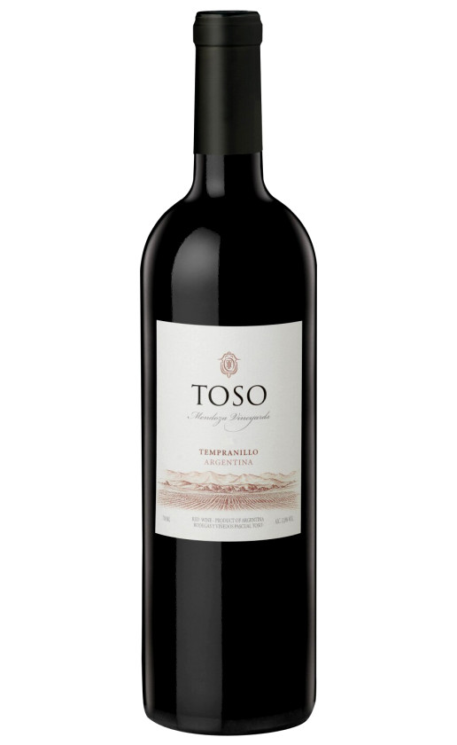 Wine Toso Tempranillo