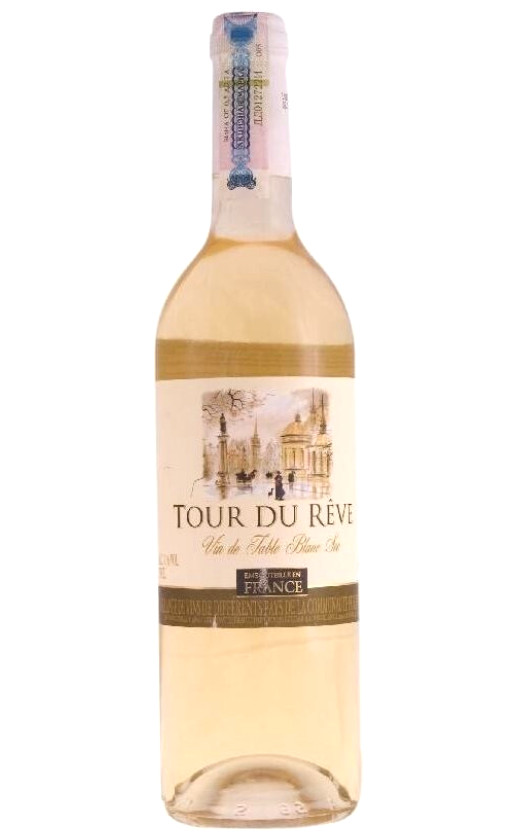 Вино Tour du Reve Blanc Sec