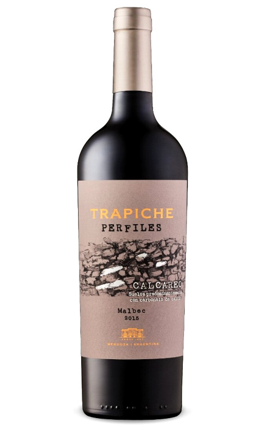 Вино Trapiche Perfiles Calcareo Malbec 2015