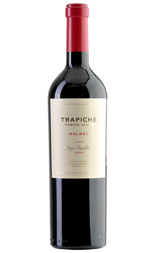 Wine Trapiche Terroir Series Malbec Jorge Miralles 2009