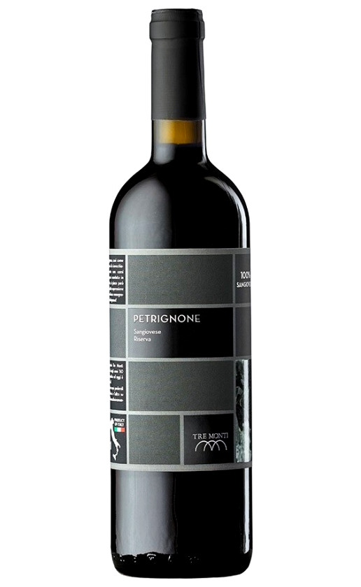 Вино Tre Monti Petrignone Sangiovese Riserva Romagna