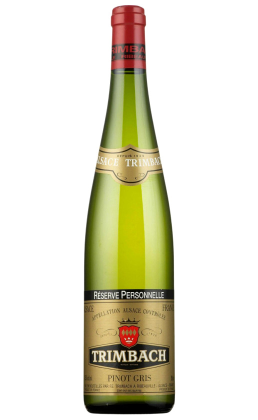 Wine Trimbach Pinot Gris Reserve Personnelle 2016