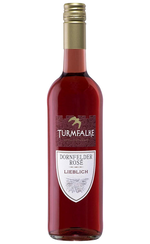 Wine Turmfalke Dornfelder Rose Lieblich
