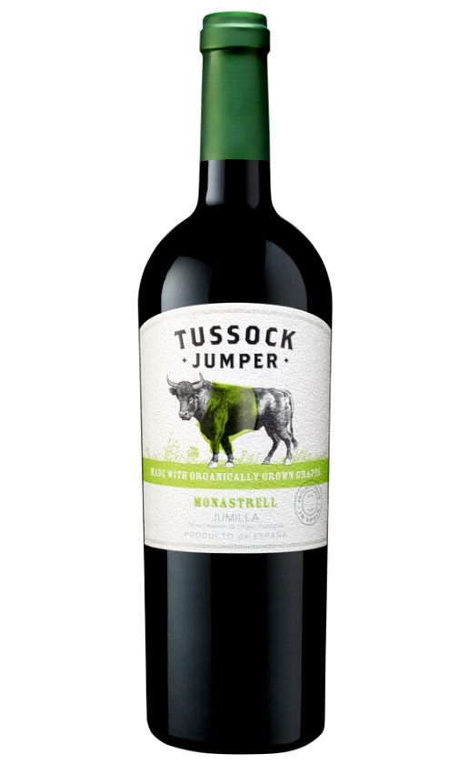 Wine Tussock Jumper Monastrell Organic