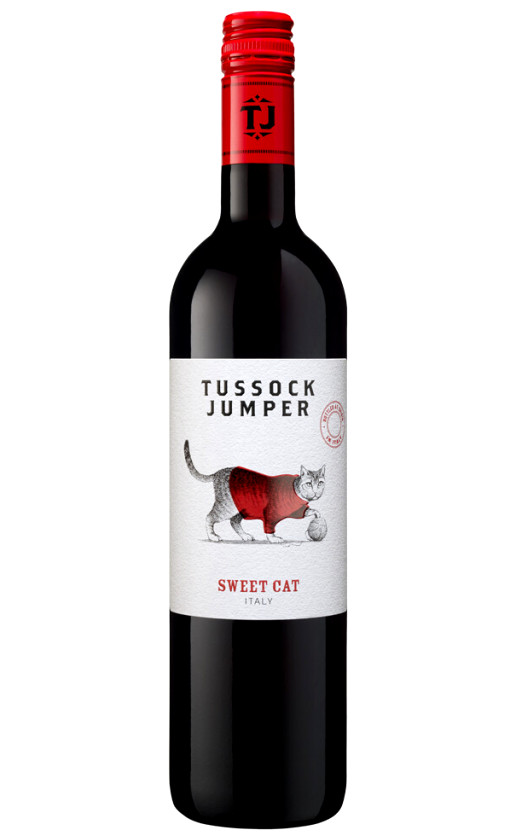 Wine Tussock Jumper Sweet Cat