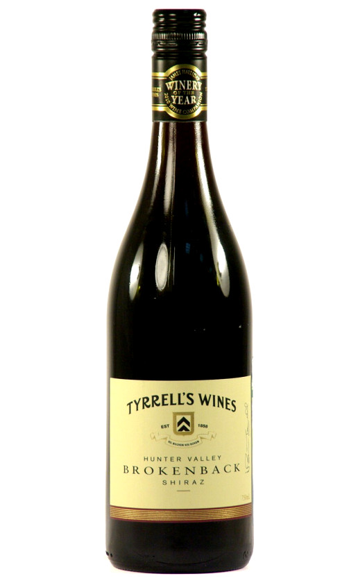 Tyrrell's Wines Shiraz Brokenback Hunter Valley 2009
