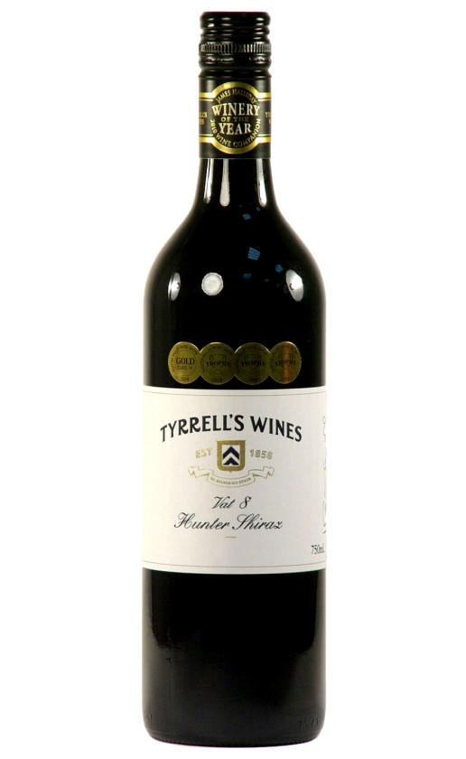 Вино Tyrrell's Wines Vat 8 Hunter Shiraz 2007