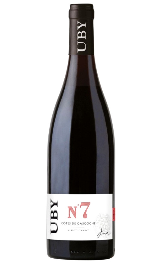 Wine Uby 7 Merlot Tannat Cotes De Gascogne 2020