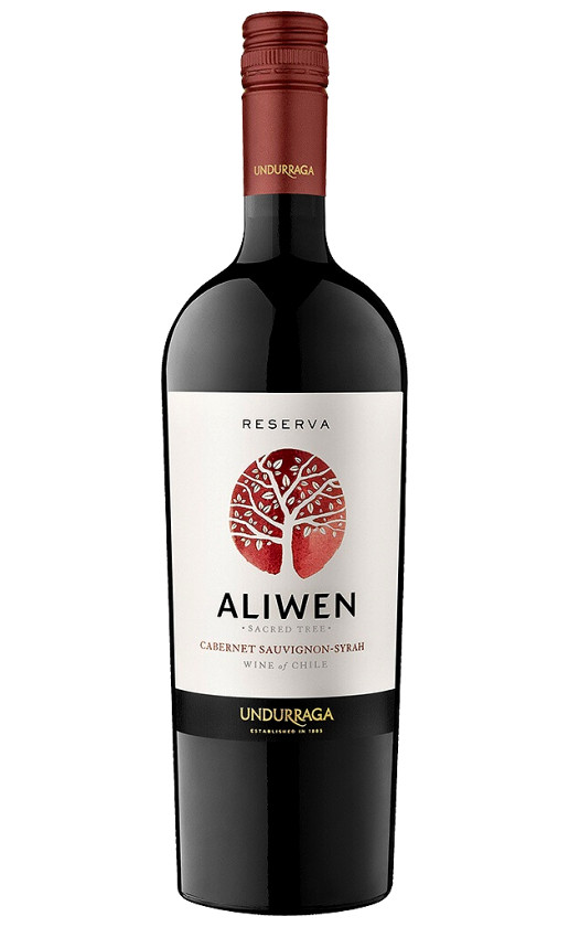 Вино Undurraga Aliwen Cabernet Sauvignon-Syrah Reserva 2020