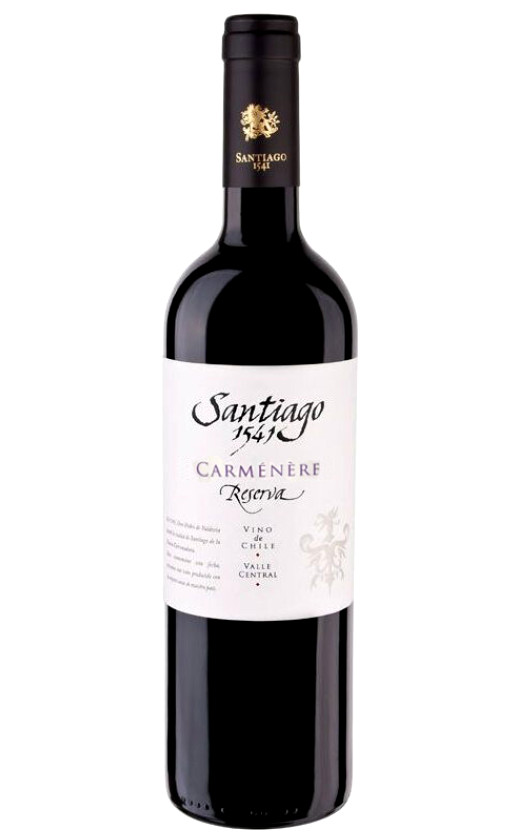 Wine Undurraga Santiago 1541 Carmenere Reserva