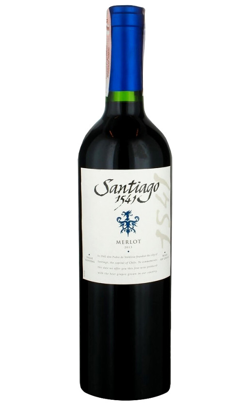 Wine Undurraga Santiago 1541 Merlot 2013