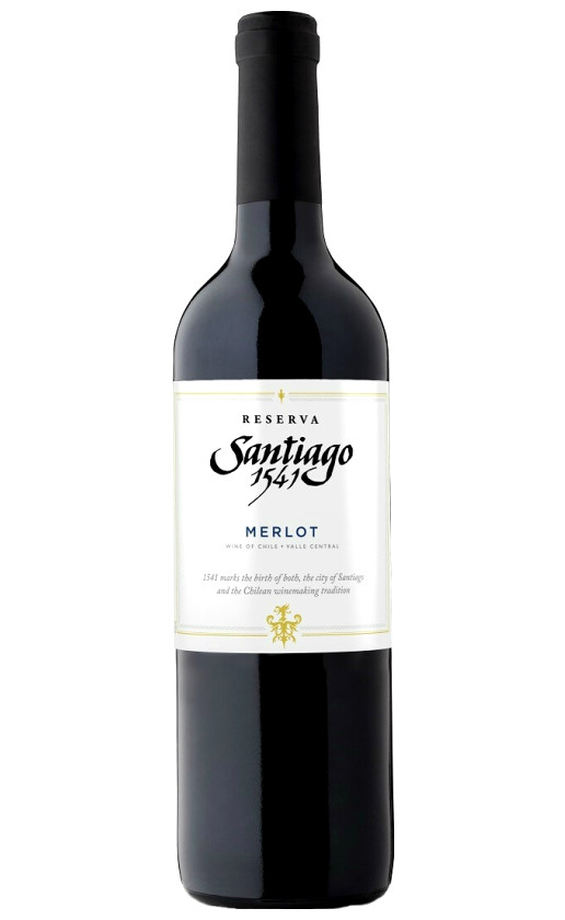 Wine Undurraga Santiago 1541 Merlot Reserva 2017