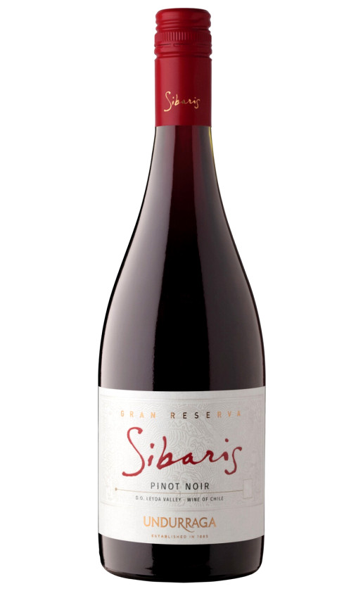 Вино Undurraga Sibaris Pinot Noir Gran Reserva Valle de Leyda 2019
