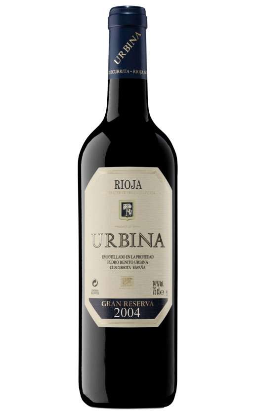 Вино Urbina Gran Reserva Rioja 2004