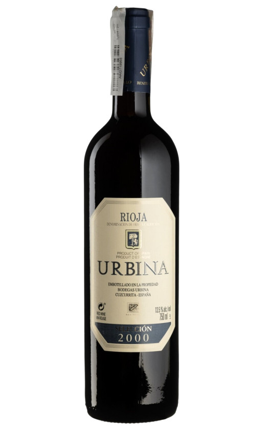 Wine Urbina Seleccion Rioja