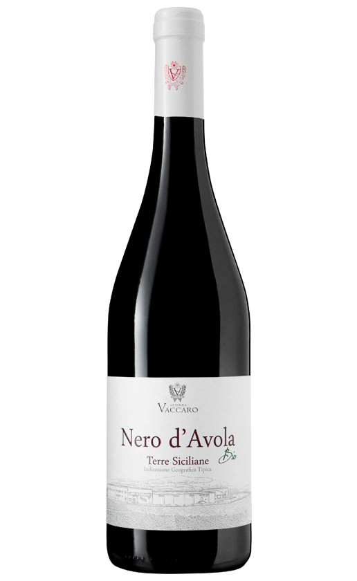 Wine Vaccaro Bio Nero Davola Terre Siciliane