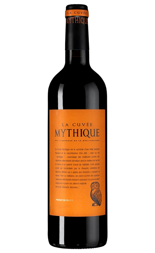Wine Val Dorbieu Uccoar La Cuvee Mythique Rouge Pays Doc 2019