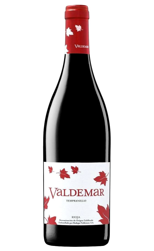 Wine Valdemar Tempranillo Rioja A 2012