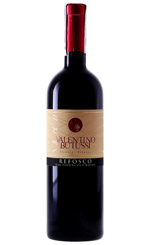 Wine Valentino Butussi Refosco Dal Peduncolo Rosso
