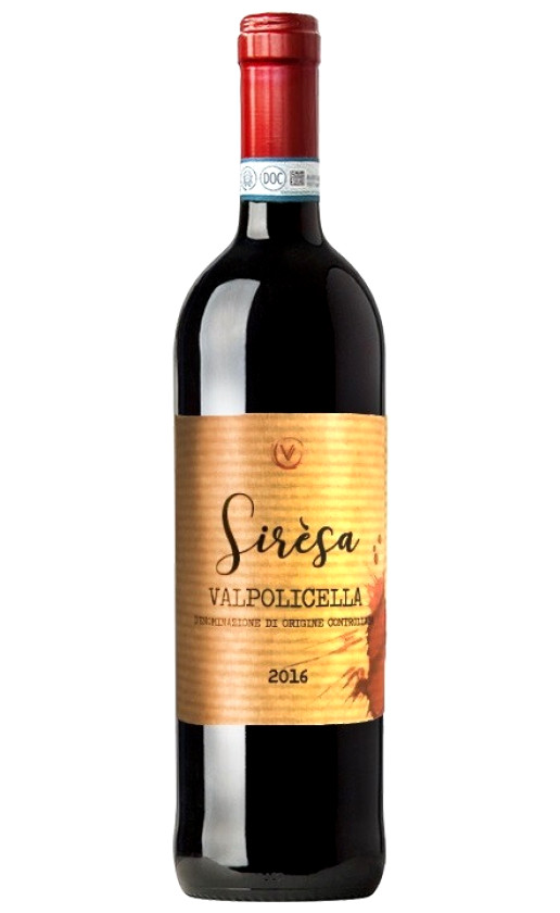 Wine Valore Siresa Valpolicella 2016