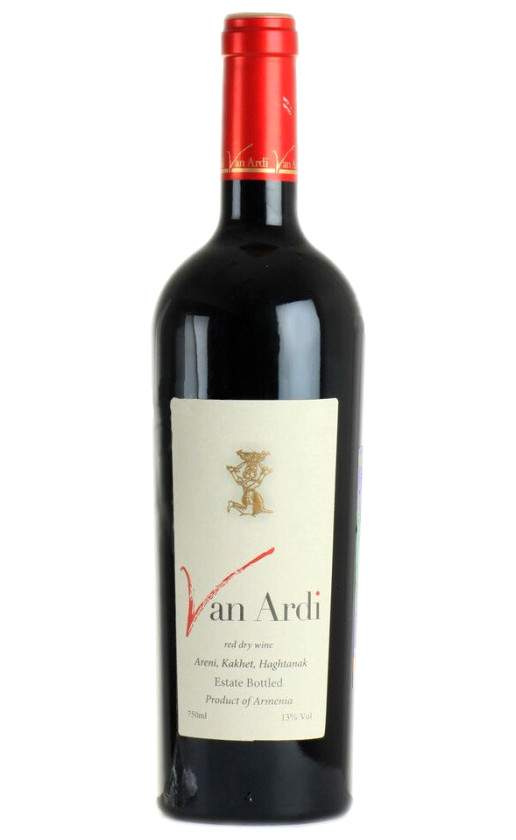Вино Van Ardi Red Dry Wine 2017