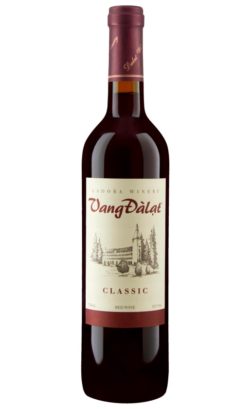 Wine Vang Dalat Classic Red