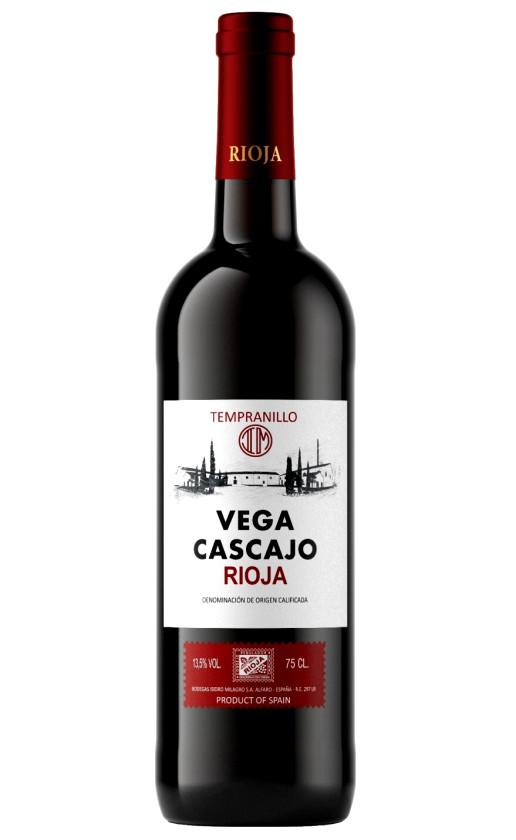 Vega Cascajo Tempranillo Rioja a
