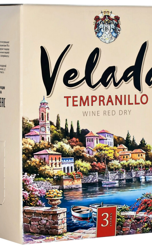 Вино Velada Tempranillo bag-in-box