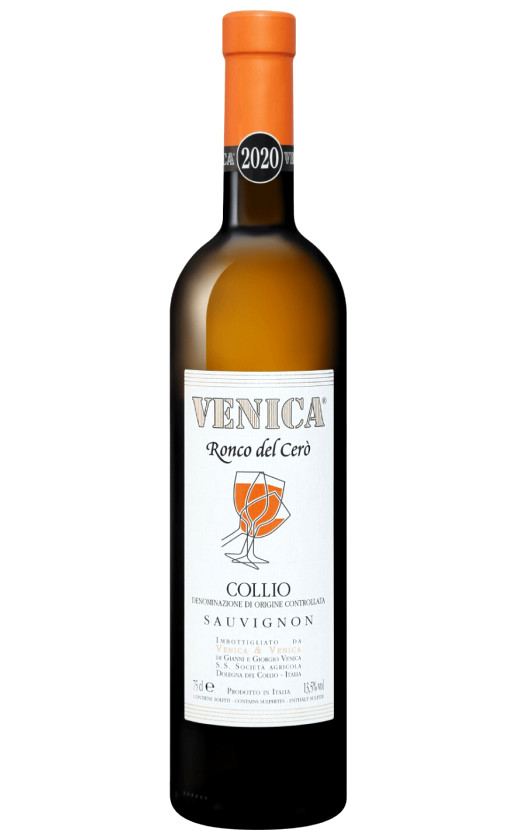 Вино Venica Venica Sauvignon Collio Ronco del Cero 2020